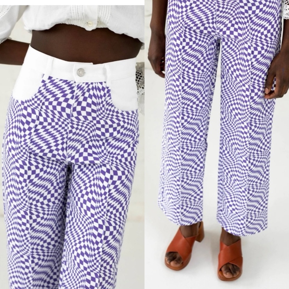 Lisa Says Gah | Robyn Jeans in Purple Warp 25 - Picture 2 of 12